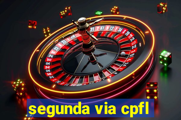 segunda via cpfl